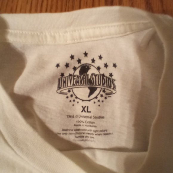 UNIVERSAL STUDIOS NWOT FL MENS WHITE T SHIRT SZ XL - Picture 3 of 4